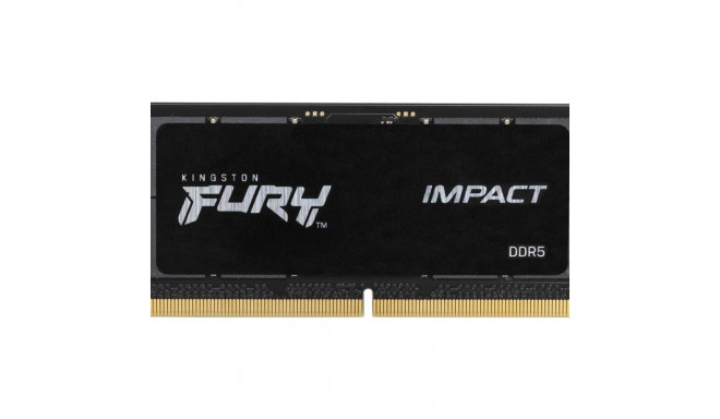 KINGSTON 32GB 5600MT/s DDR5 CL40 SODIMM 2-osaline komplekt FURY Impact PnP