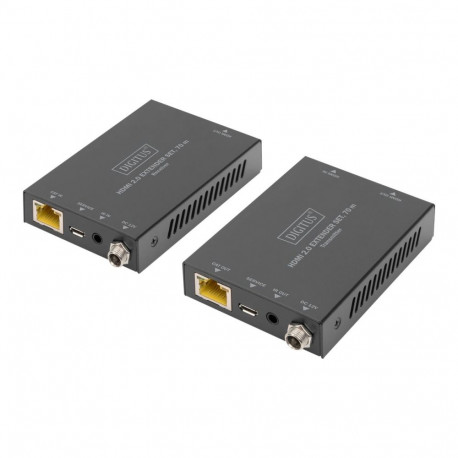 DIGITUS HDMI 2.0 pikendaja komplekt 70m 4K/60Hz 18Gbps HDCP 2.2 HDR PoC