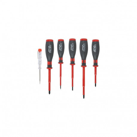 10510 elektrotehniliste kruvikeerajate komplekt 1000V 6 osa