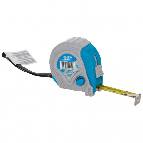 Miara zwijana 2m/16mm, 3 stopperit, kummist kaitsega, CE