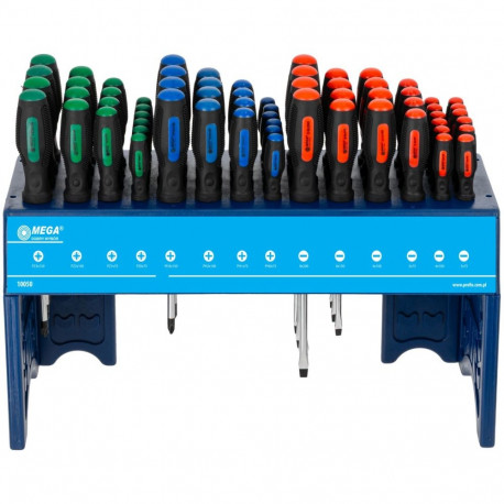 näidiskomplekt kruvikeerajad 126 tk (pł+ph+pz), "jeżyki" cv