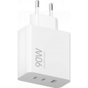 Xiaomi USB laadija 90W Hyper Charger Combo 3-port, valge