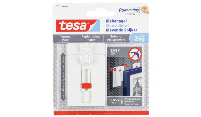 1x2 Tesa Adjustable Adhesive Nail Wallpaper&Plaster 2kg 77777