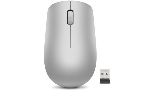 Lenovo wireless mouse 530, platinum grey