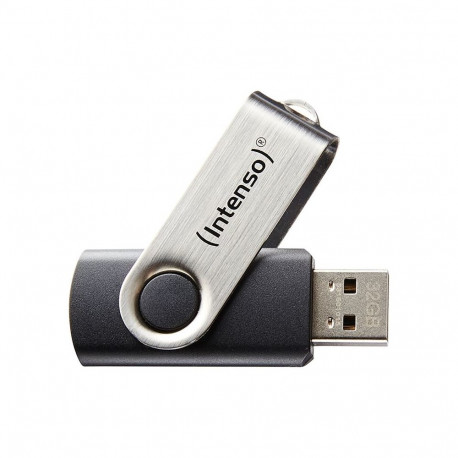 Intenso memory card 64GB Basic Line USB 2.0, black/silver