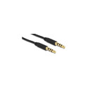 Delock kaabel 3.5mm - 3.5mm 4-pin 5m, must