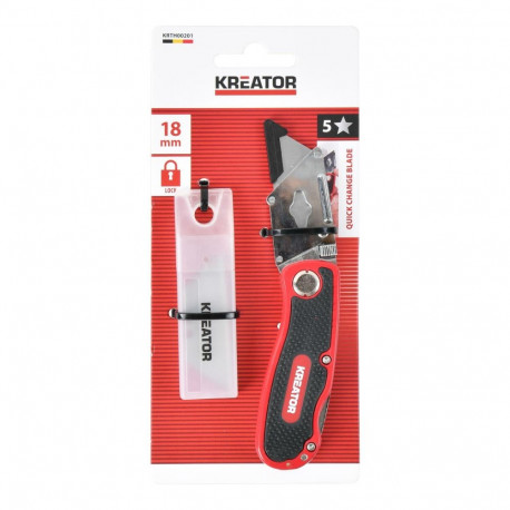 Kokkupandav raskeveonuga KREATOR KRTH00201, Tera pikkus 60 mm, Tera laius 18 mm