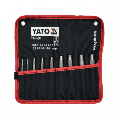 Punch Set 9Pcs YT-3590 YATO