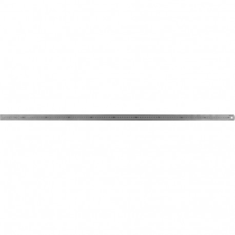 Yato YT-70724 stainless steel ruler, 1000mm, 28mm, 1.2mm, Class II, polished, metric scale