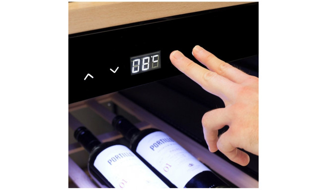 Caso Smart Wine Cooler WineExclusive 38 energiatõhususklass G vabaltseisev pudelite mahutavus 38 pud