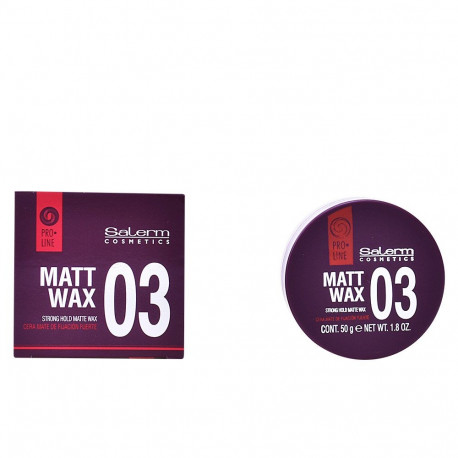 Salerm juuksevaha Cera Matt Wax tugev hoidvus 50g