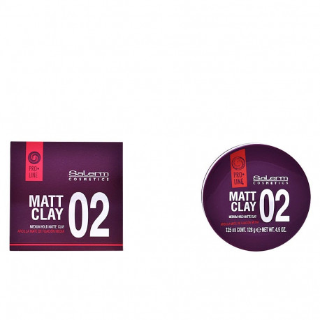 SALERM MATT CLAY medium hold matte clay 125 ml