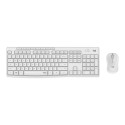 LOGITECH MK295 vaikne juhtmevaba komplekt - off white - US INTL - INTNL