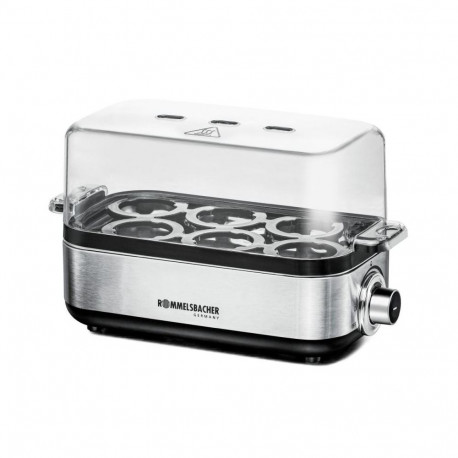 Home & Kitchen Appliance - Rommelsbacher ER 600 Egg Stove 1-6 Eggs Stainless Steel
