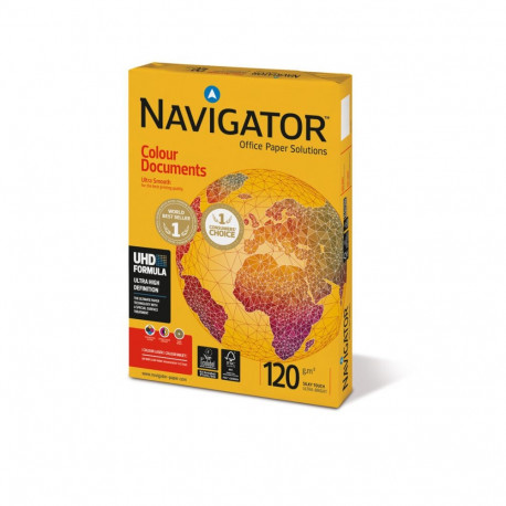 Koopiapaber Navigator Colour Documents A4 120g/m2, 250 lehte 3Re