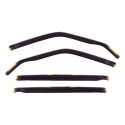 Wind deflector HEKO 15261 5D Frontal 4 pcs Rear
