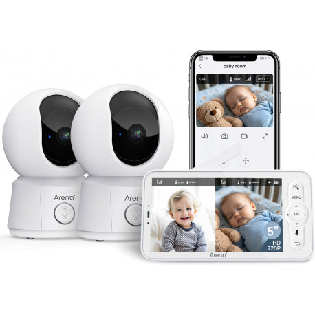 Arenti baby monitor set Nanny BC 12S*2 3M