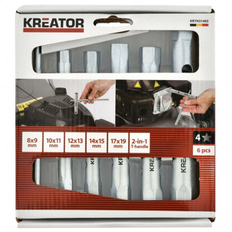 Toruvõtmete komplekt KREATOR KRTH31403 6 tk 170 mm
