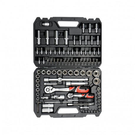 Tööriistakomplekt 1/4";, 1/2"; (94 tk.) YT-12681 YATO
