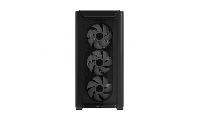 Case|ASUS|A23 PLUS|MidiTower|Case product features Transparent panel|MicroATX|MiniITX|Colour Black|A