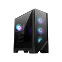 Case|MSI|MAG FORGE 321R AIRFLOW|MidiTower|Case product features Transparent panel|ATX|MicroATX|MiniI