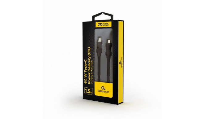 CABLE USB-C PD 1.5M/CC-USB2-CMCM60-1.5M GEMBIRD