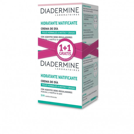 DIADERMINE CREMA HIDRATANTE MATIFICANTE DIA PNM lote