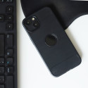 TelForceOne kaitseümbris Simple Black iPhone 7 Plus/8 Plus, must