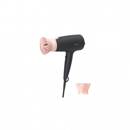 Philips 3000 Series BHD350/10 Hair Dryer, Black/Pink