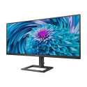 86,36cm/34" (3440x1440) Philips E Line 346E2LAE/00 21:9 WQHD VA 1ms 100Hz HDMI DP USB-C kõlar must