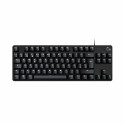 Mänguriklaviatuur Logitech 920-010559 Hispaaniakeelne Qwerty Must hispaania QWERTY