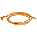 TetherPro Optima 10G USB-C, 1.8m, Right, Orange