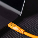 TetherPro Optima 10G USB-C, 1.8m, Straight, Orange