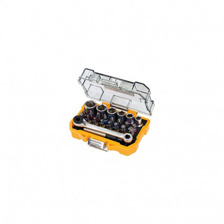 DeWalt DT71516-QZ 24 Piece High Performance Socket and Screwdriving set - DT71516