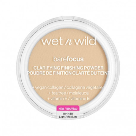 WETN WILD BAREFOCUS CLARIFYING FINISH POWDER MEDIUM 1UN