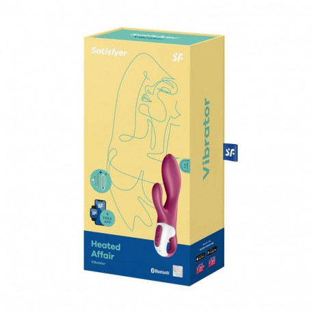 Satisfyer vibraator Heated Affair soojendusfunktsiooniga äpiga juhitav