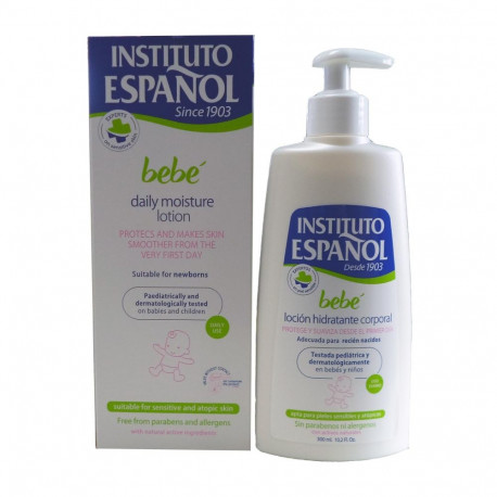 Instituto Español Bebe niisutav kehalosjoon vastsündinutele tundlikule nahale allergeenideta 300ml