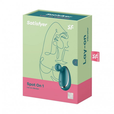 Satisfyer vibraator Spot On 1 pealepandav, roheline