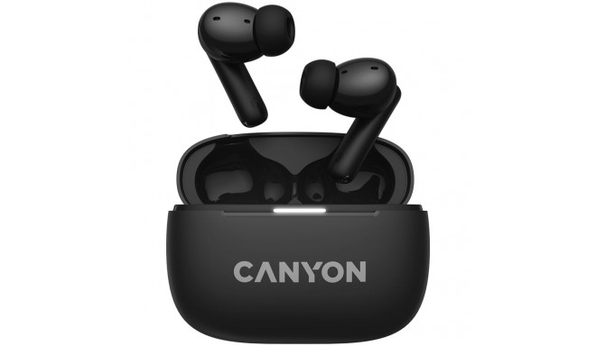 CANYON headset OnGo TWS-10 ANC+ENC Black