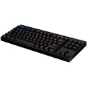 LOGITECH G PRO TKL Corded Mechanical Gaming Keyboard - BLACK - US INT'L - USB - CLICKY