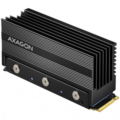 Axagon Passive aluminum heatsink for single-sided and double-sided M.2 SSD disks, size 2280, height 