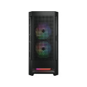 COUGAR DUOFACE RGB PC Case, Mid Tower, Black