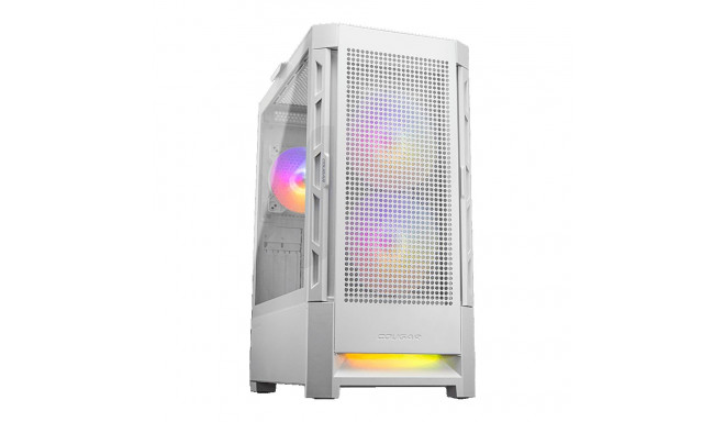 COUGAR DUOFACE RGB PC Case, Mid Tower, White