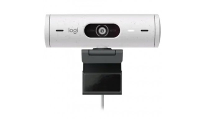 LOGITECH BRIO 500 Full HD Webcam - OFF-WHITE - USB-C