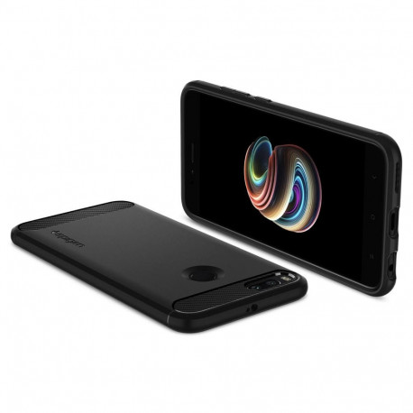 Kaitseümbris Rugged Armor, Xiaomi Mi A1 / Mi 5X, must, Spigen
