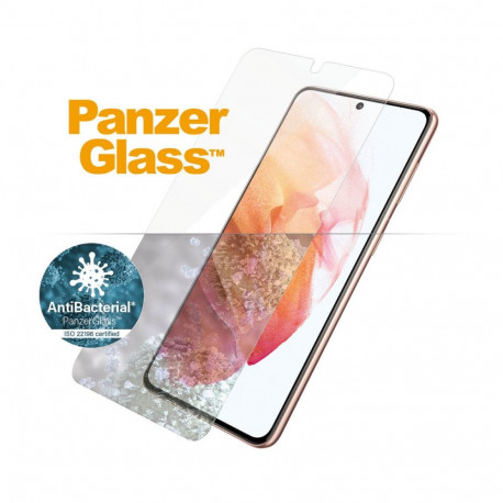 Kaitseklaas Ultrasonic, Samsung Galaxy S21 5G, sõrmejäljetoega, ümbrisesõbralik, PanzerGlass