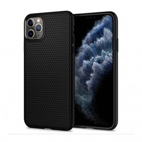 Kaitseümbris Liquid Air, Apple iPhone 11 Pro Max, must, Spigen