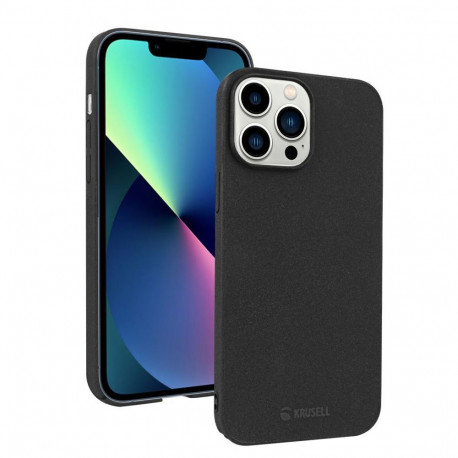 Kaitseümbris SandCover, Apple iPhone 13 Pro, õhuke, must, Krusell
