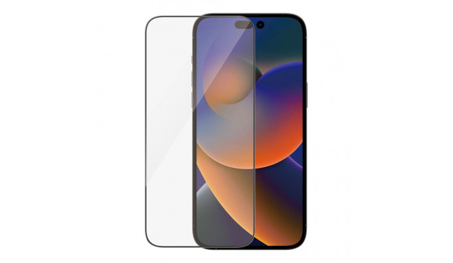 Kaitseklaas Apple iPhone 14 Pro Max, musta äärega, PanzerGlass