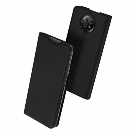 Kaitseümbris kaanega Skin Pro, Xiaomi Redmi Note 9T, must, Dux Ducis